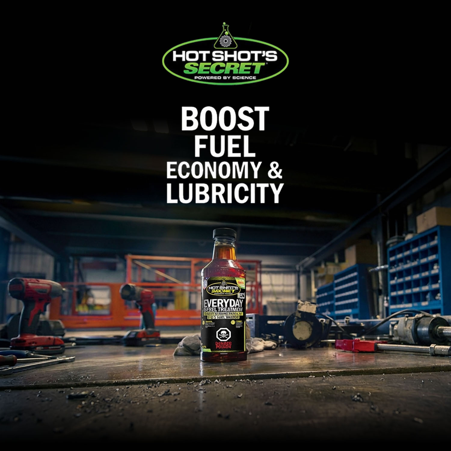 HOT SHOT'S SECRET. POWERED BY SCIENCE. BOOST FUEL ECONOMY & LUBRICITY. Shop Now.