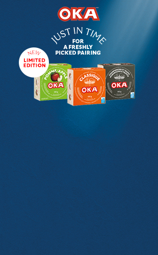 OKA, JUST IN TIME FOR A FRESHLY PICKED PAIRING. NEW LIMITED EDITION.