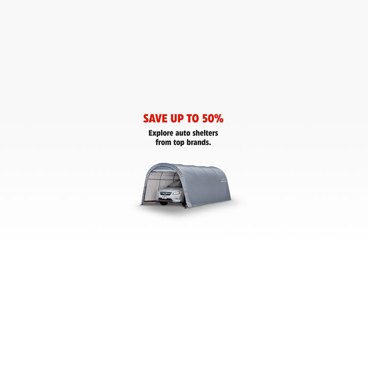 Ad. Auto Shelters. Save up to 50%. Shop Now.