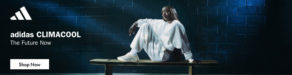 Advertisement. Adidas Climacool. The future now. Shop now.