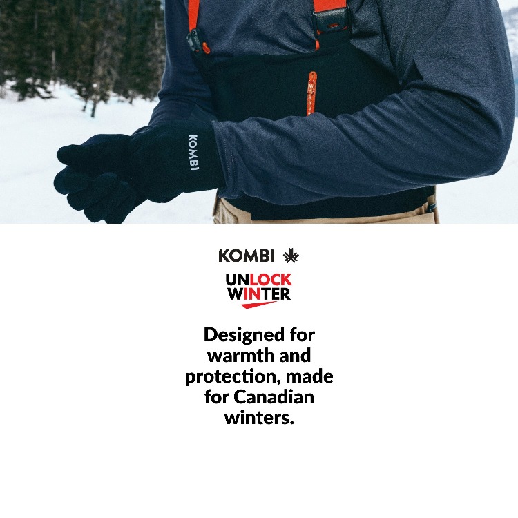KOMBI, From the everyday cold to days on the mountain, A truly Canadian brand, Shop Now