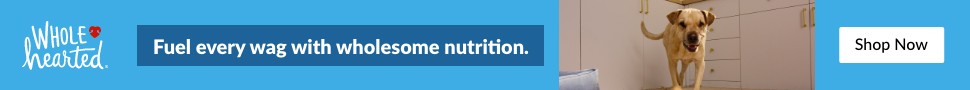 Advertisement. WholeHearted. Fuel every wag with wholesome nutrition. Shop Now.