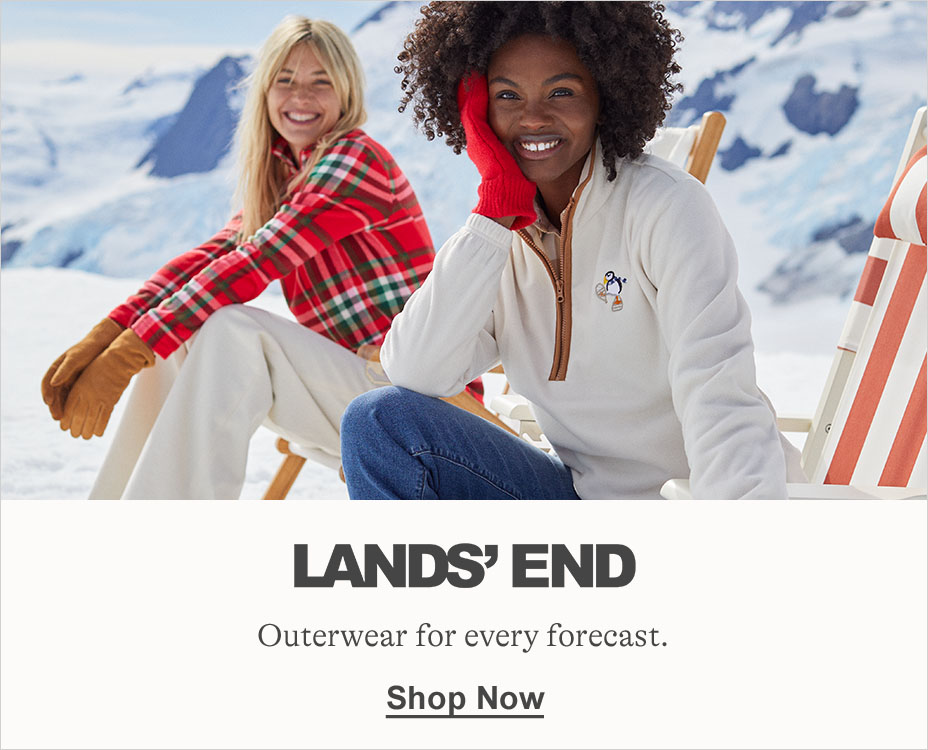 LANDS' END, Outerwear for every forecast. Shop Now