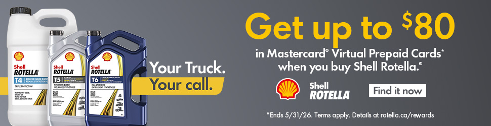 Advertisement. Shell Rotella. Get up to $80 in Mastercard Virtual Prepaid Cards when you buy Shell Rotella. Ends 5/31/26. Terms Apply.