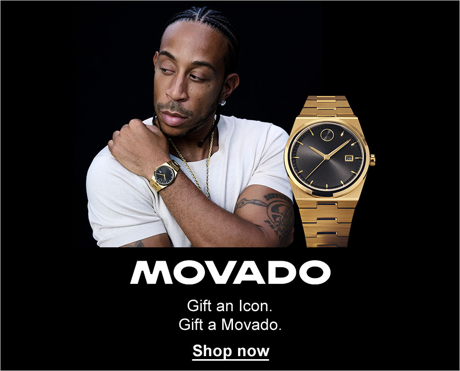 MOVADO. GIFT AN ICON. GIFT A MOVADO. SHOP NOW.