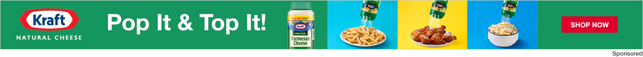 Kraft Cheese. Pop it and Top it! Shop now.