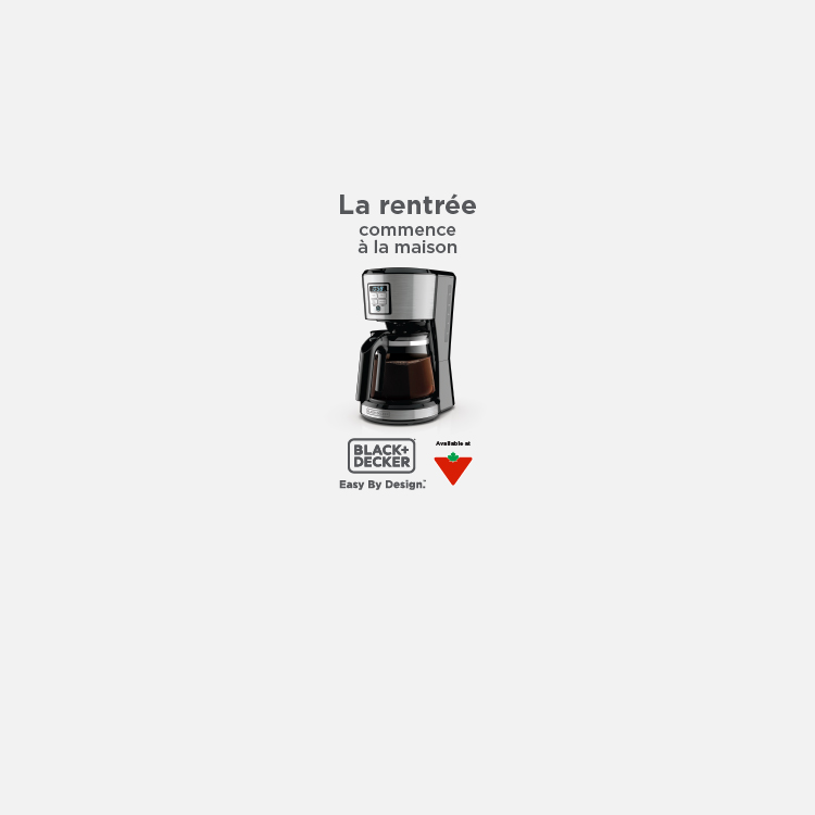 BLACK+DECKER  Easy By Design.La rentrée  commence à la maison