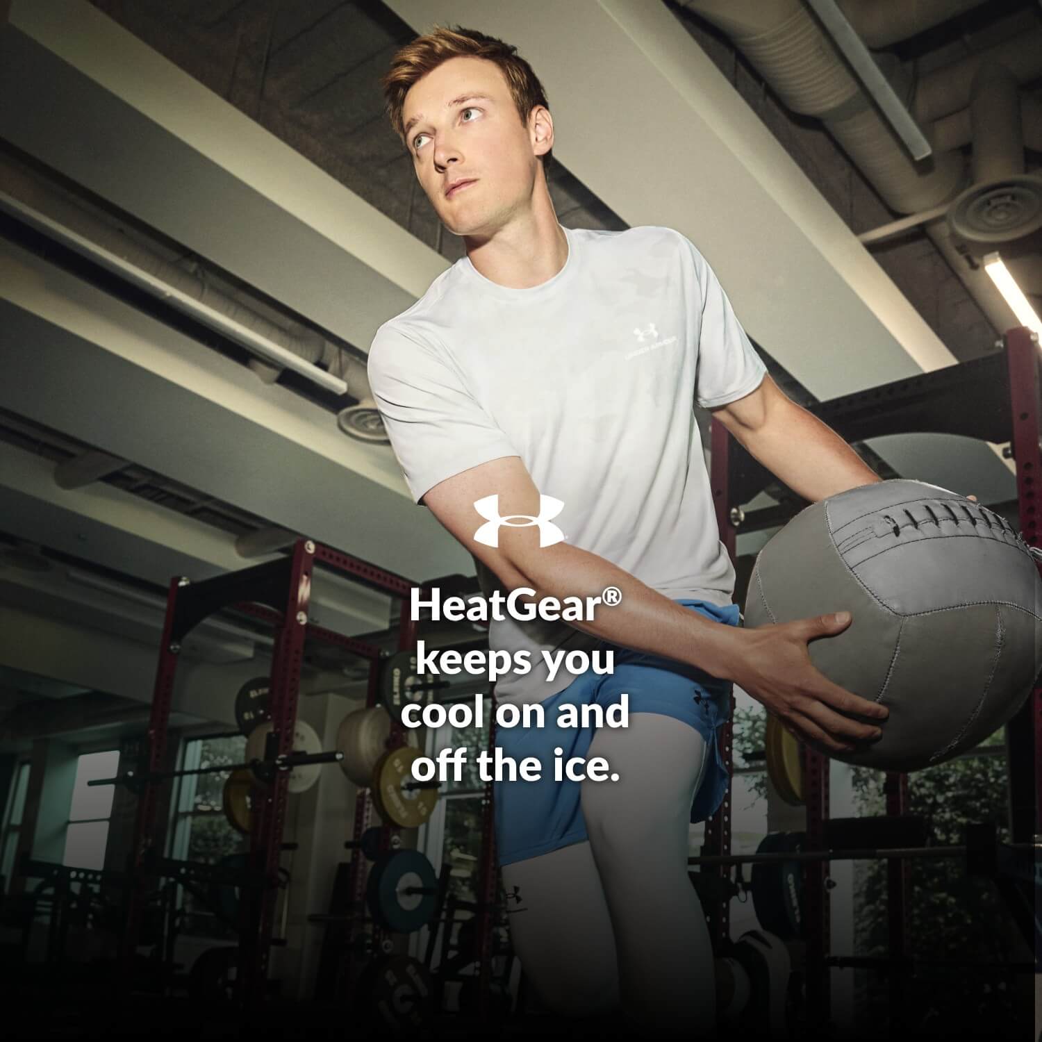 Under Armour, HeatGear, Hockey, Equipment, Gear, Underwear, Sports, Shop Now.
