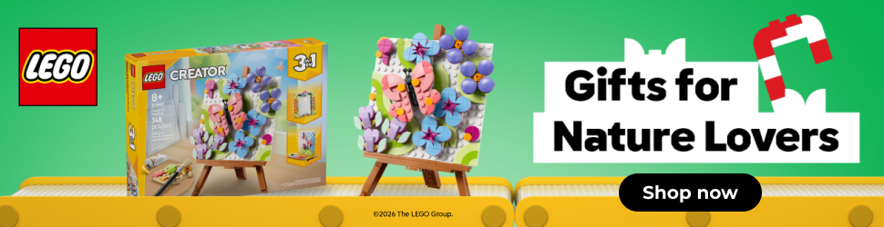 Advertisement. LEGO CREATOR 3 in 1. Gifts for Nature Lovers. Shop now.