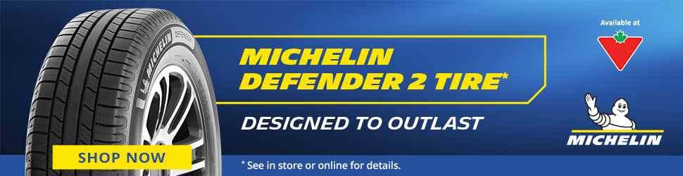 Advertisement. Michelin Defender 2 Tire. Designed to Outlast. 