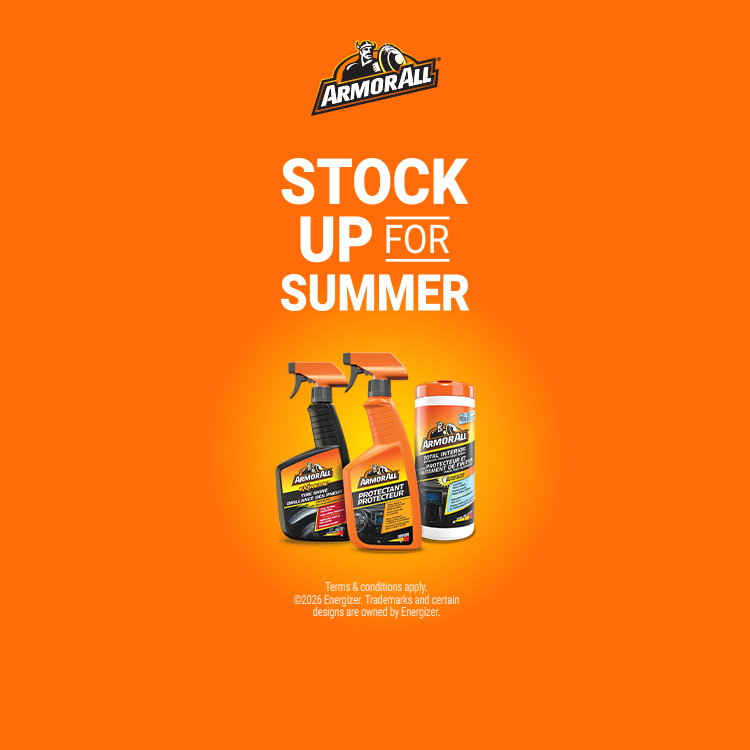 Armor All. Stock up for summer. Buy Now.