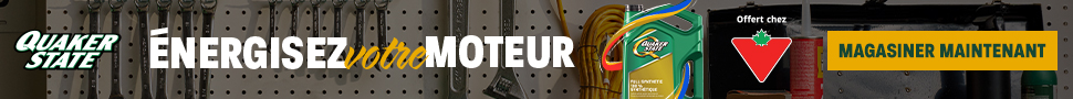 Advertisement. Quaker State Énergisez Votre Moteur