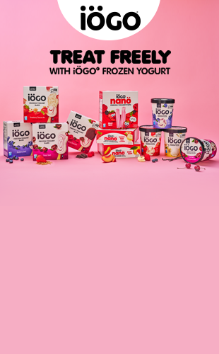 İÖGO. TREAT FREELY WITH İÖGO FROZEN YOGURT