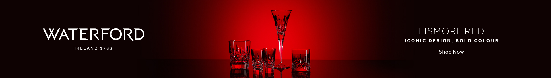 Waterford Crystal Lismore Red