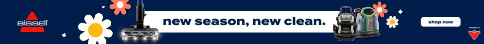 Advertisement. Bissell New Season, New Clean.