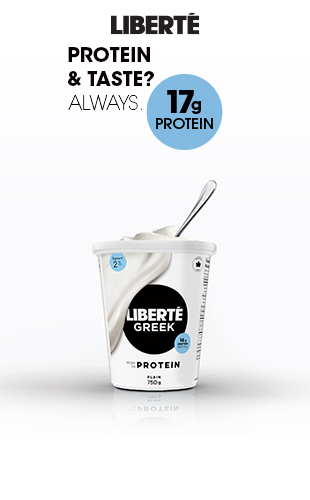 LIBERTE PROTEIN & TASTE? ALWAYS. 17g PROTEIN. Shop Now