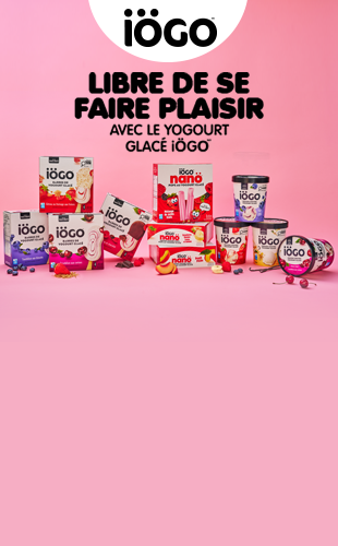 İÖGO. LIBRE DE SE FAIRE PLAISIR AVEC LE YOGOURT GLACÉ İÖGO