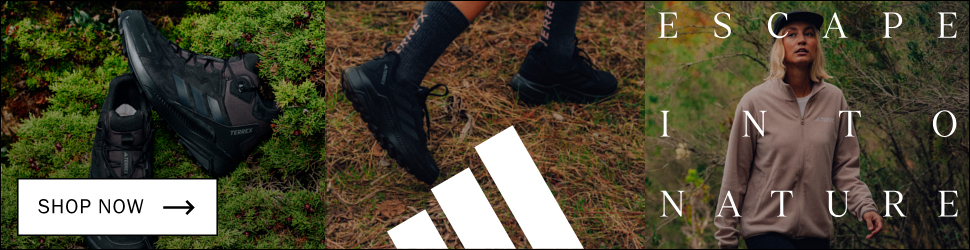 Advertisement. Escape into nature. Shop now.