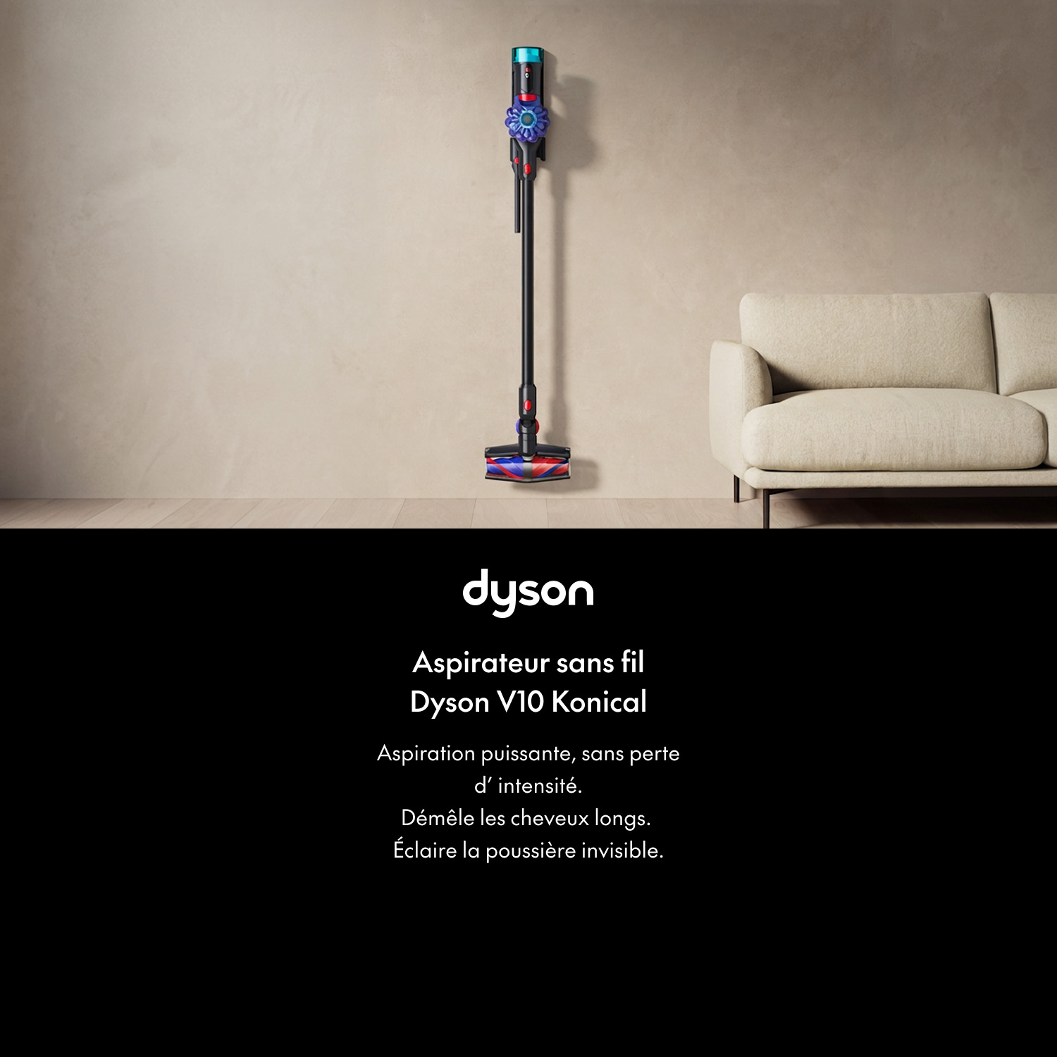 dyson. Aspirateur sans fil Dyson V10 Konical. MAGASINEZ