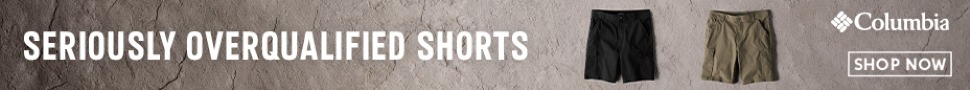 Advertisement. SERIOUSLY OVERQUALIFIED SHORTS. Columbia. SHOP NOW.

