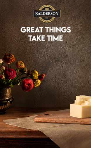 BALDERSON®, GREAT THINGS TAKE TIME